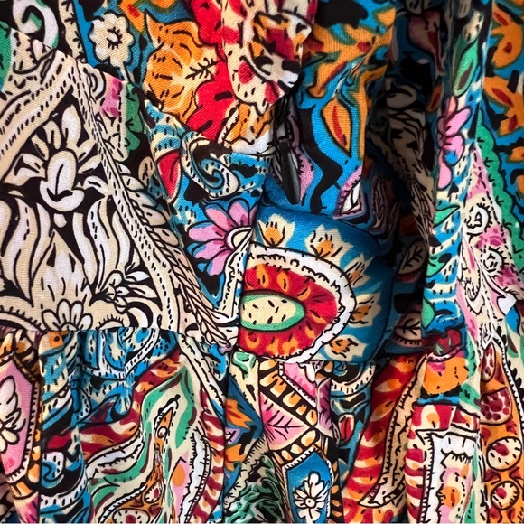 Paisley Print Boho Dress - Picture 9 of 12